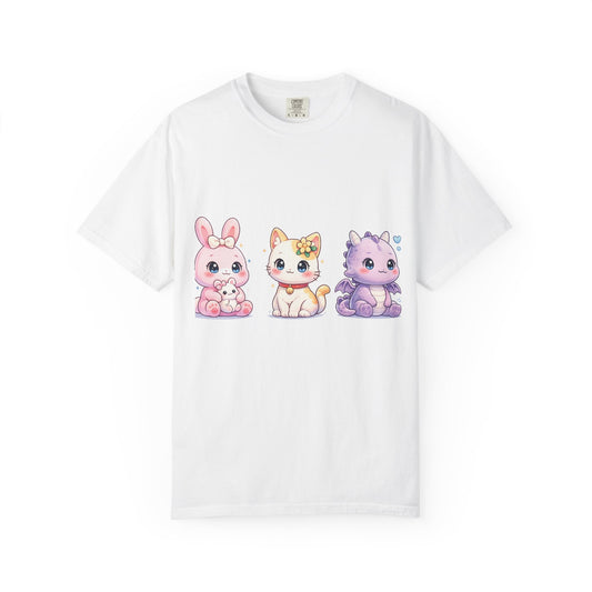 Schattig Pastel Dieren T-Shirt