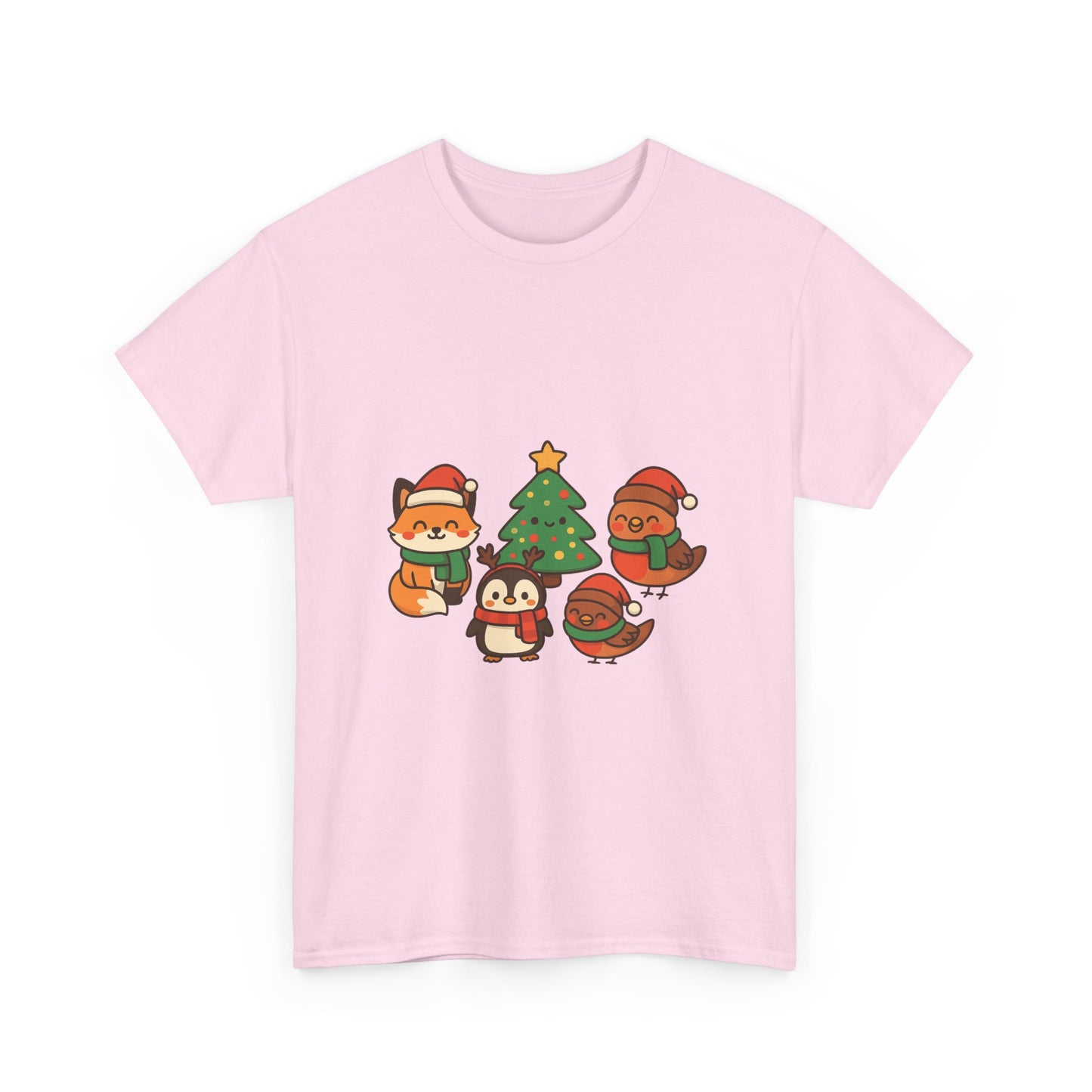 Kerst Bosdieren T-Shirt
