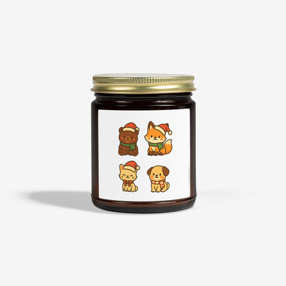 Feestdagen Huisdieren Geurkaars (4oz/9oz)