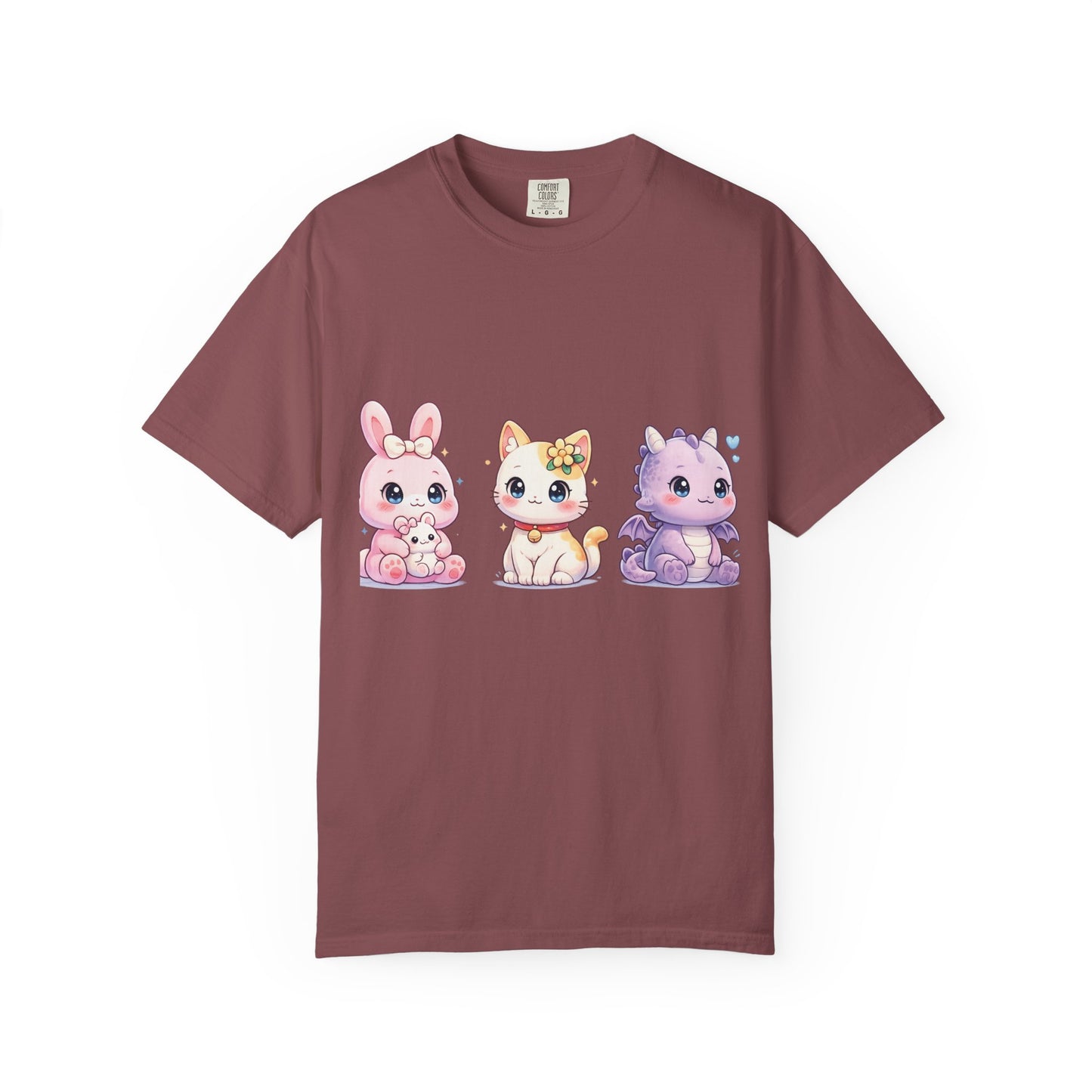 Schattig Pastel Dieren T-Shirt