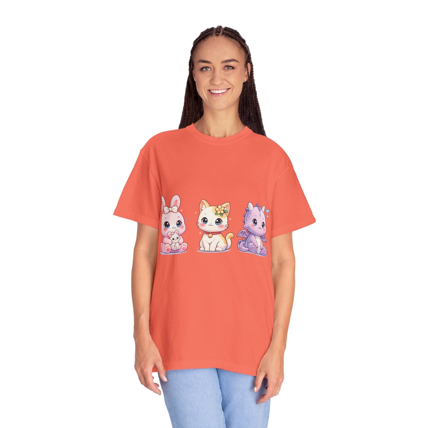 Schattig Pastel Dieren T-Shirt