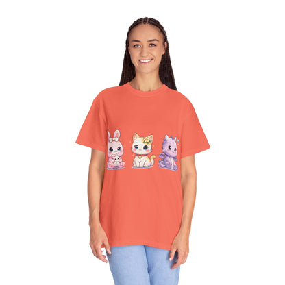 Schattig Pastel Dieren T-Shirt