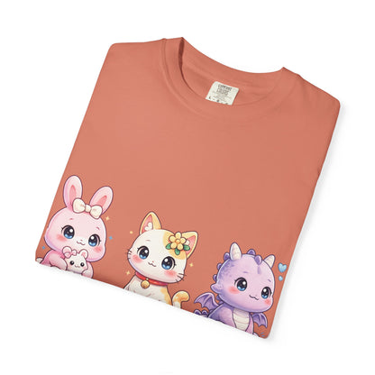 Schattig Pastel Dieren T-Shirt