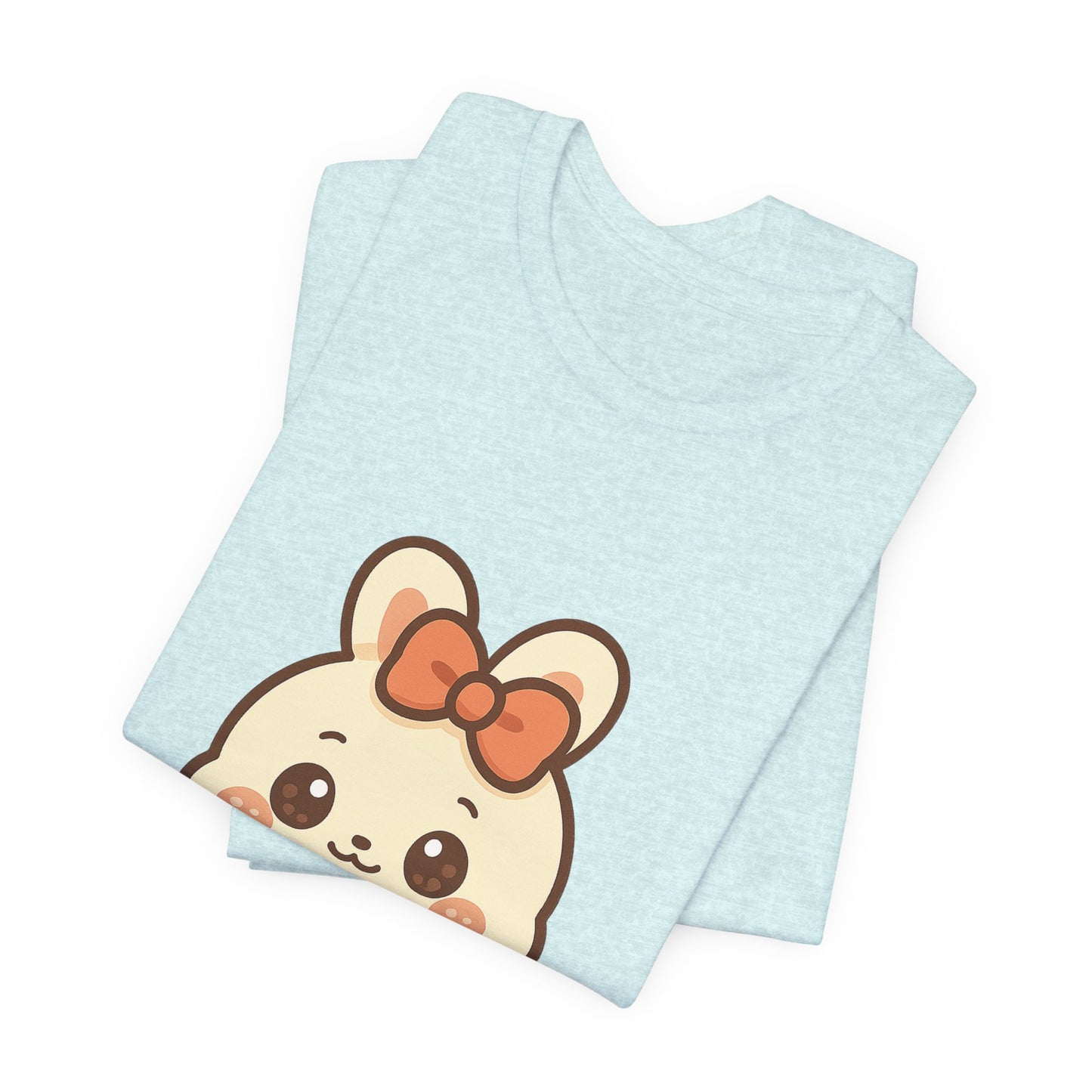 Schattig Kawaii Konijntje met Hart T-Shirt