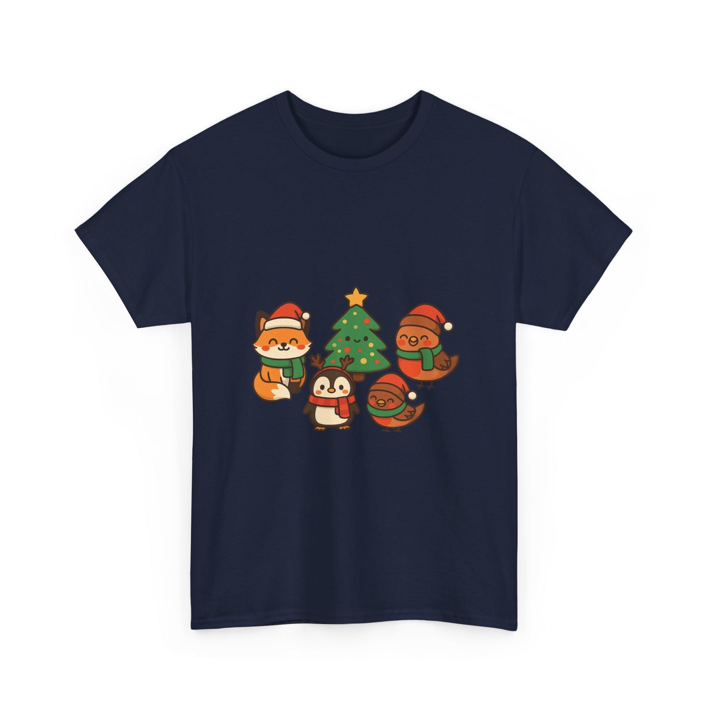 Kerst Bosdieren T-Shirt