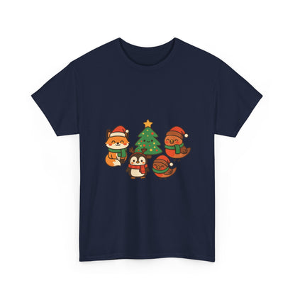 Kerst Bosdieren T-Shirt