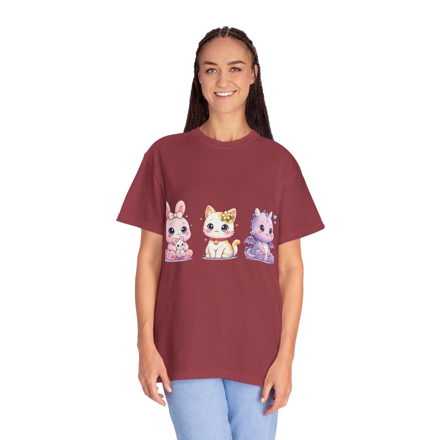 Schattig Pastel Dieren T-Shirt