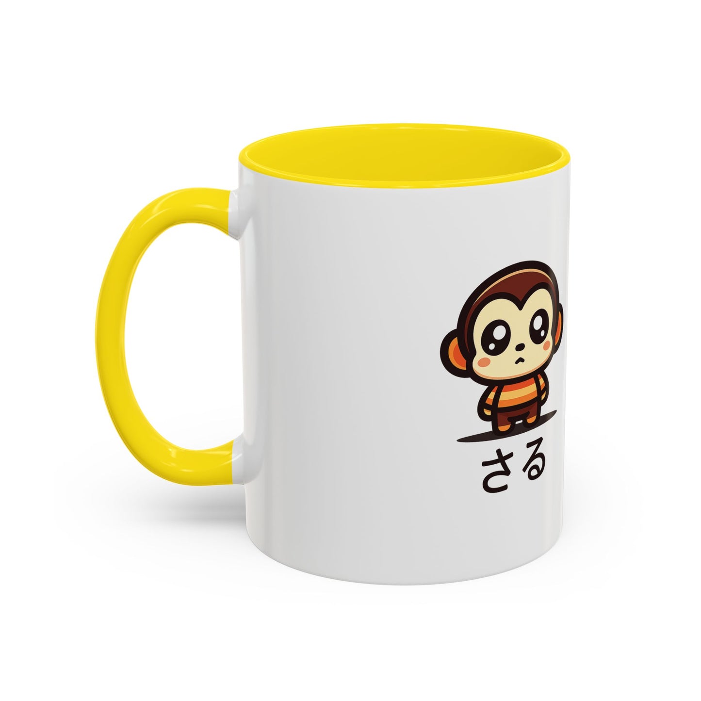 Cute Saru Accent Koffie Mok