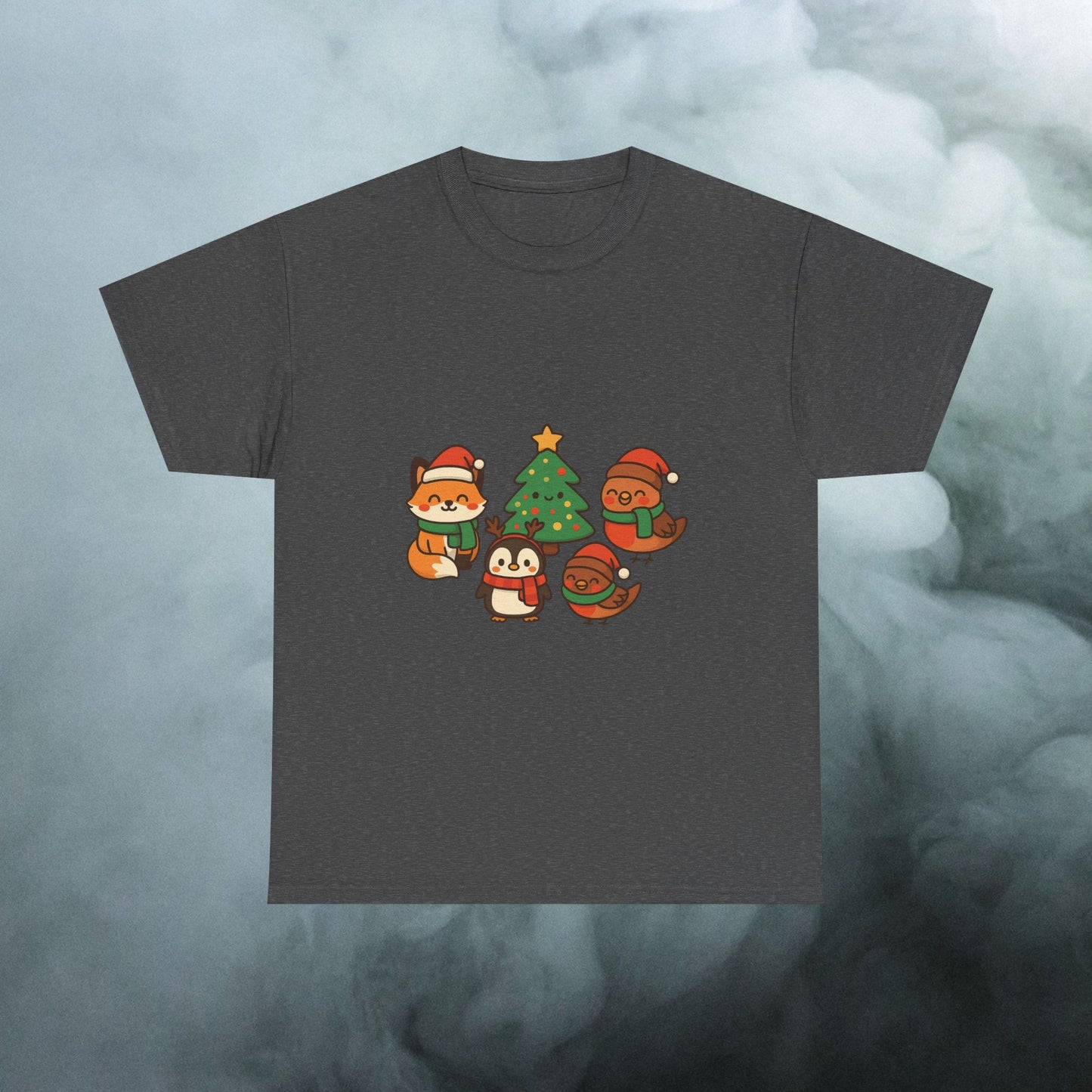 Kerst Bosdieren T-Shirt