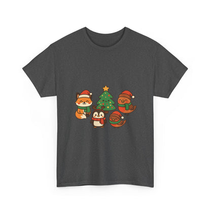 Kerst Bosdieren T-Shirt
