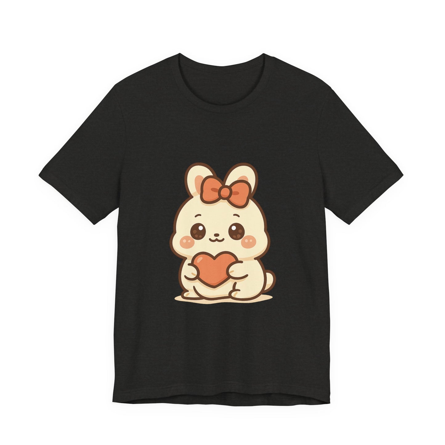 Schattig Kawaii Konijntje met Hart T-Shirt