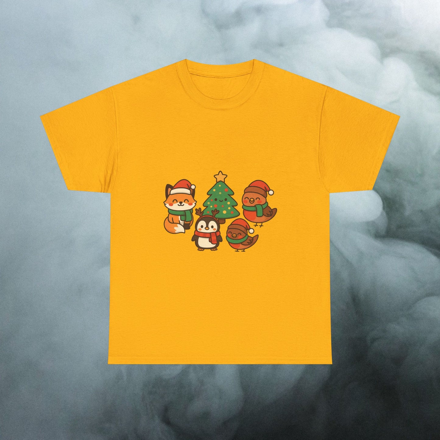 Kerst Bosdieren T-Shirt