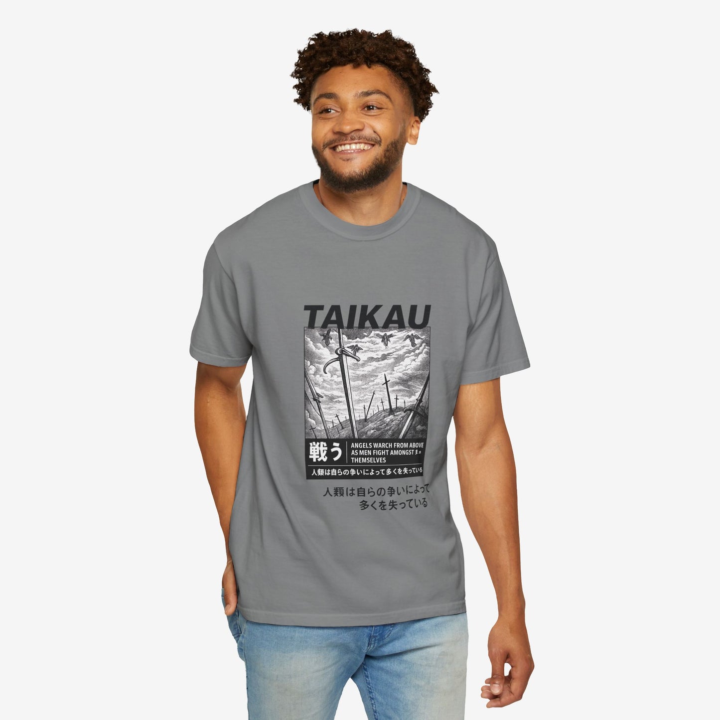 Samurai Sword Battlefield T-shirt