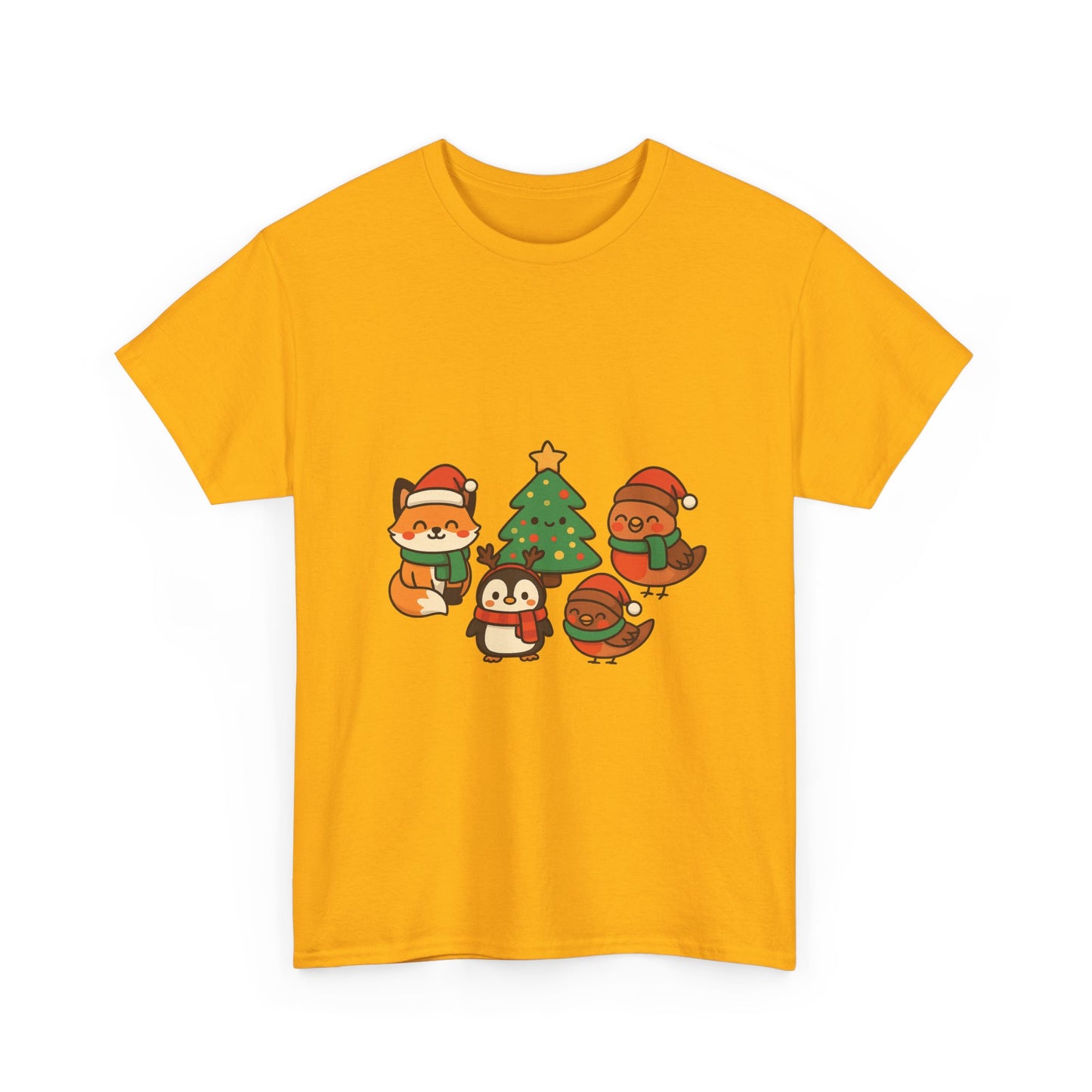 Kerst Bosdieren T-Shirt