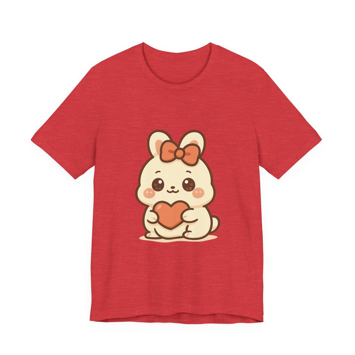 Schattig Kawaii Konijntje met Hart T-Shirt