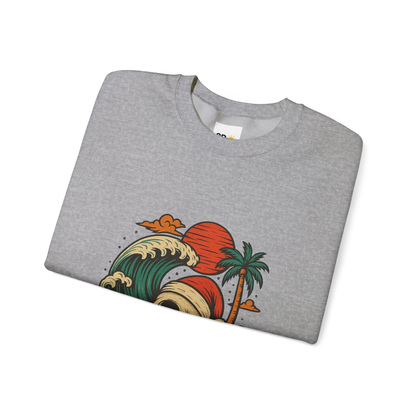 Skull Surf Kerst Sweater