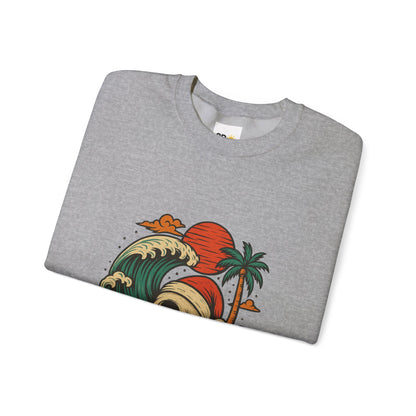 Skull Surf Kerst Sweater