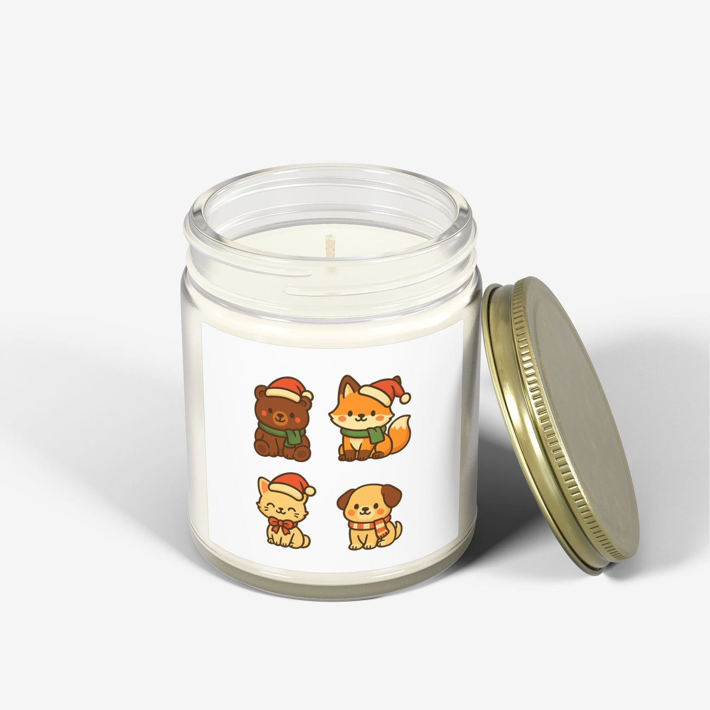 Feestdagen Huisdieren Geurkaars (4oz/9oz)