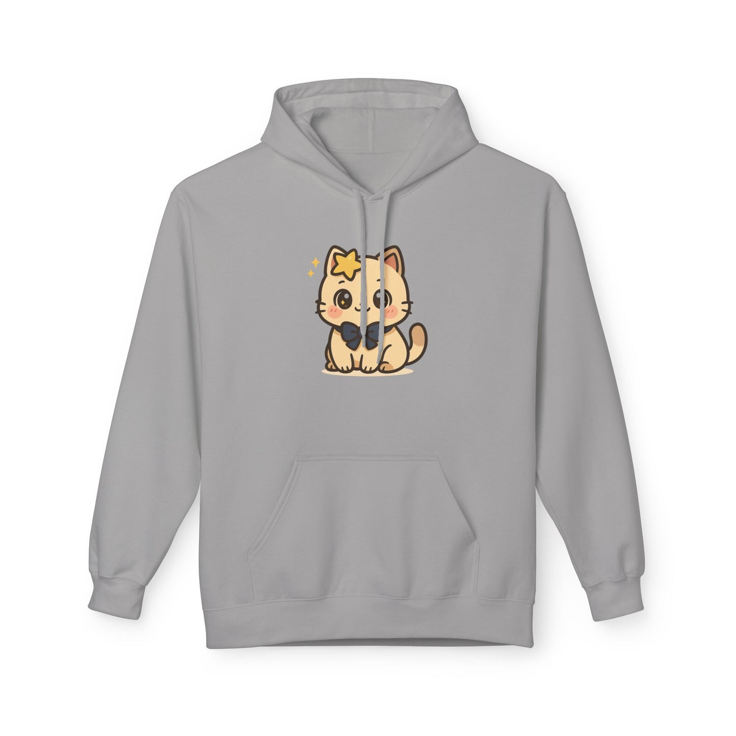 Schattige Kawaii Kat Hoodie met Sterretje