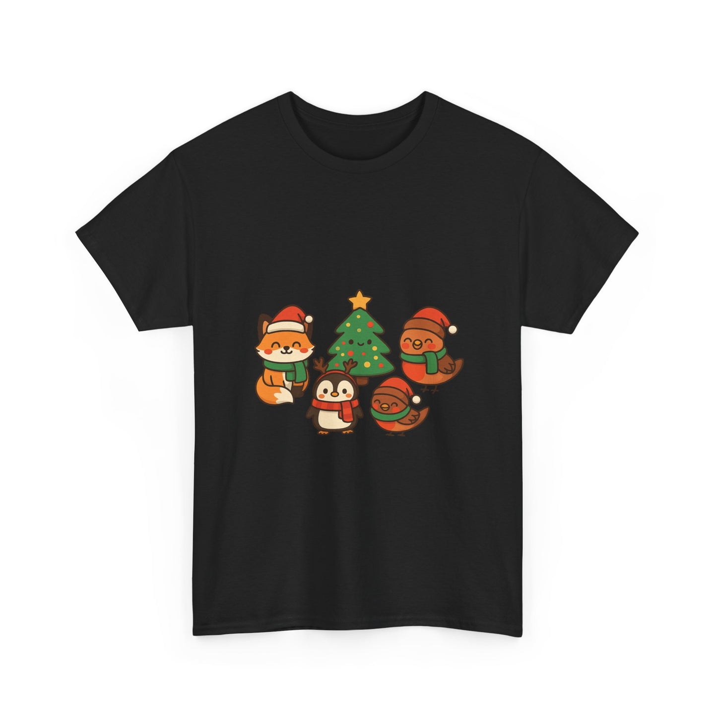 Kerst Bosdieren T-Shirt