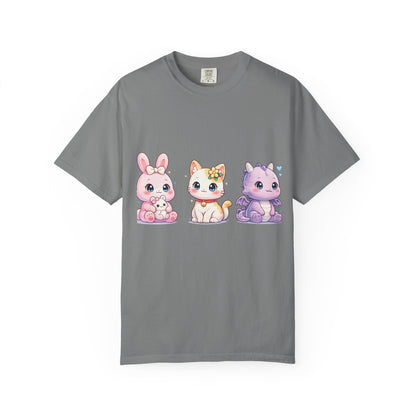Schattig Pastel Dieren T-Shirt