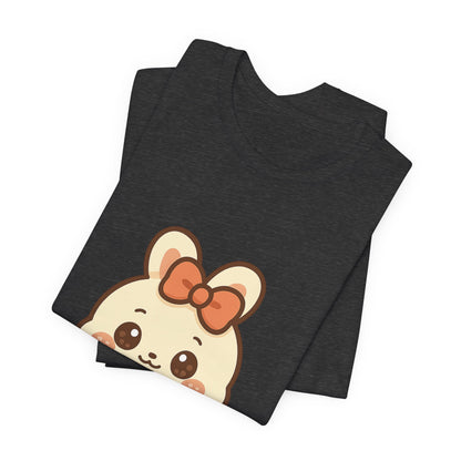 Schattig Kawaii Konijntje met Hart T-Shirt