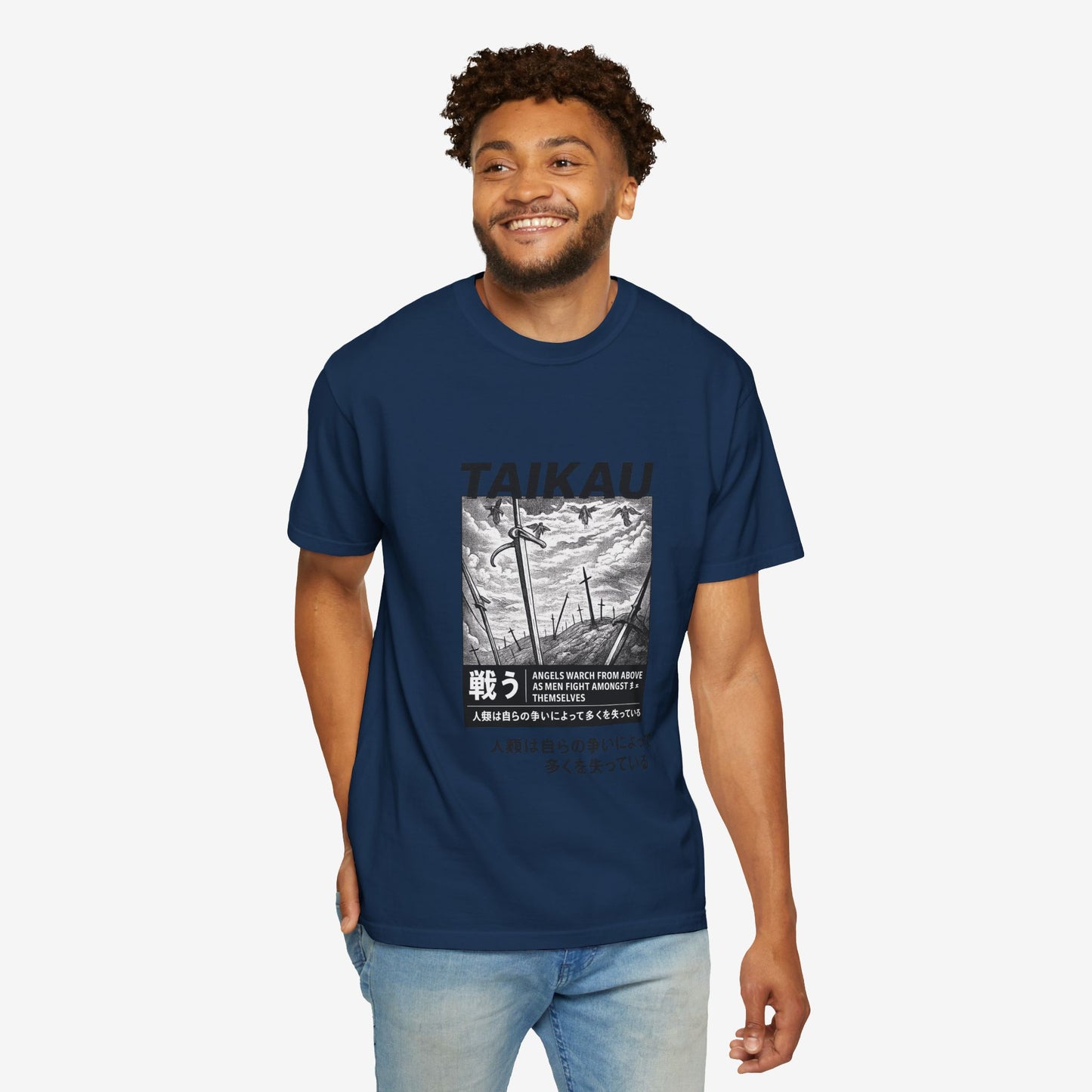 Samurai Sword Battlefield T-shirt