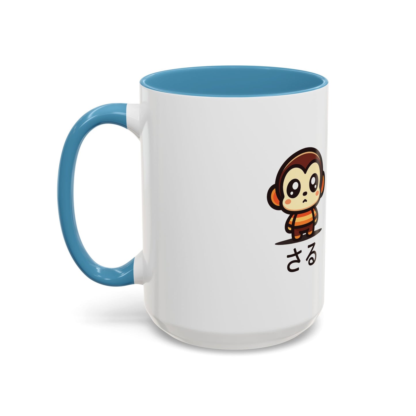 Cute Saru Accent Koffie Mok