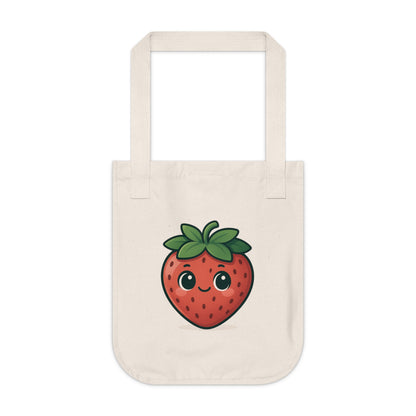 Kawaii Aardbei Tote Bag