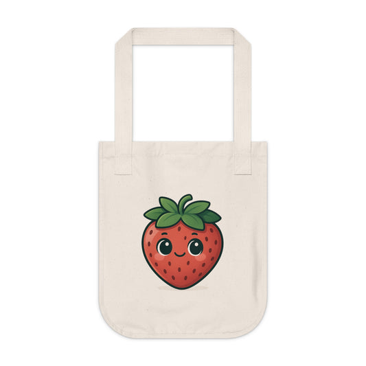 Kawaii Aardbei Tote Bag