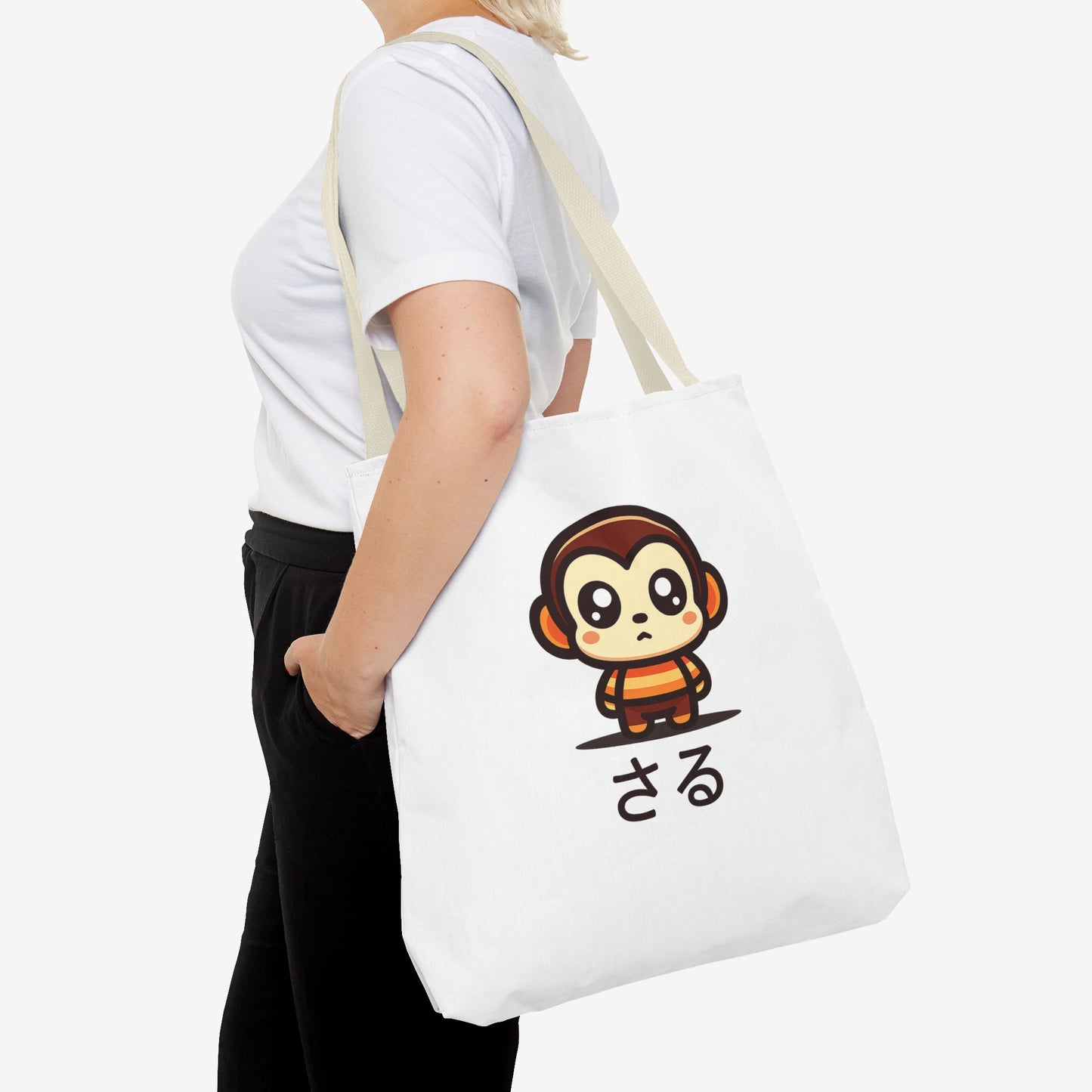 Cute Kawaii Saru Tote Bag
