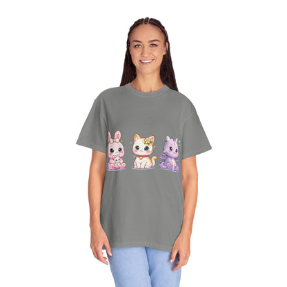 Schattig Pastel Dieren T-Shirt