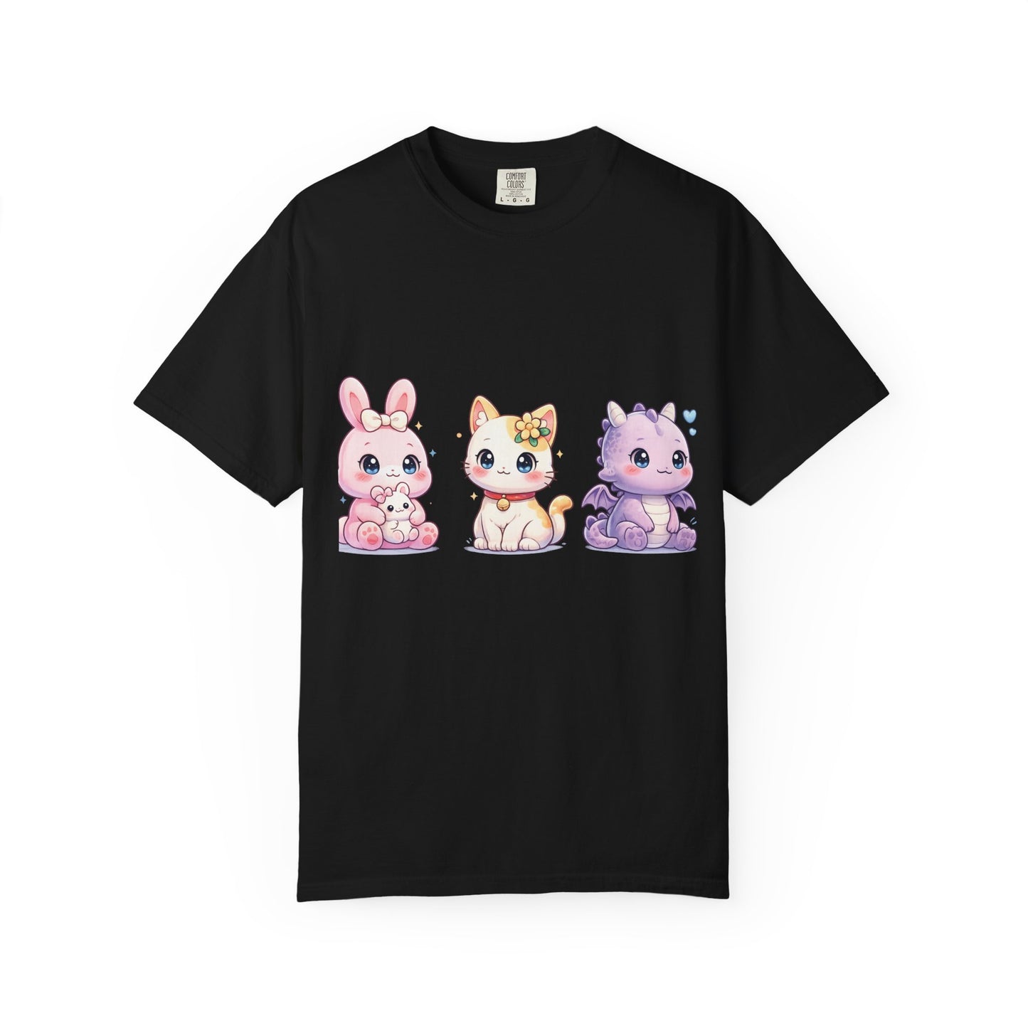 Schattig Pastel Dieren T-Shirt