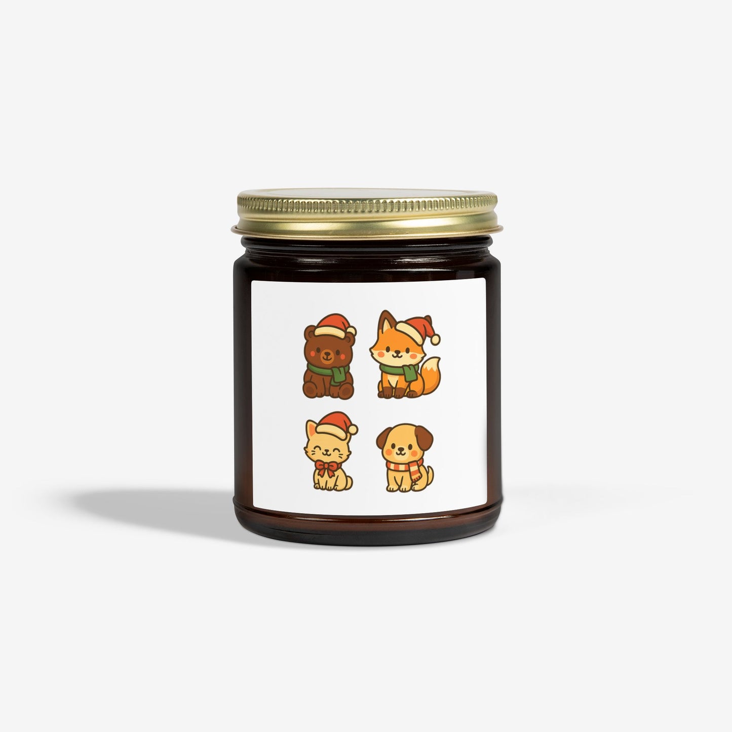 Feestdagen Huisdieren Geurkaars (4oz/9oz)