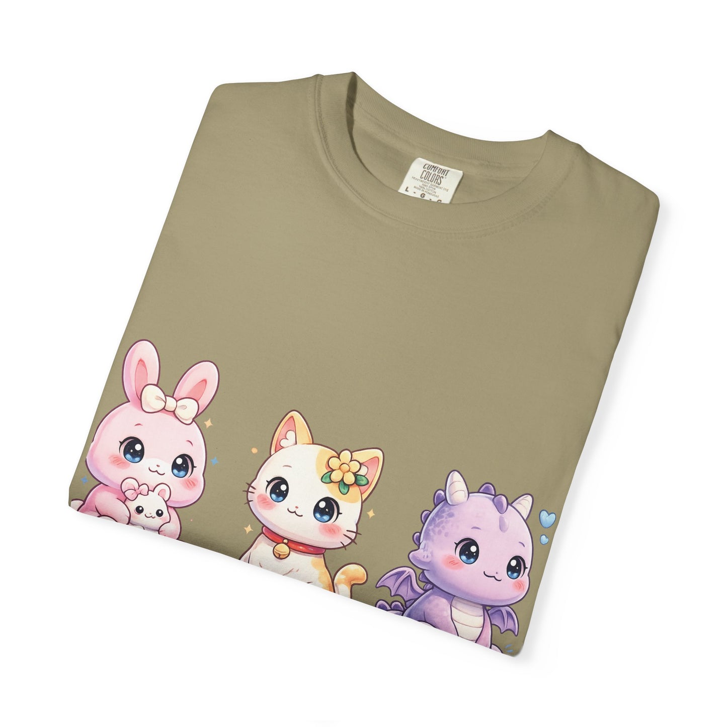 Schattig Pastel Dieren T-Shirt