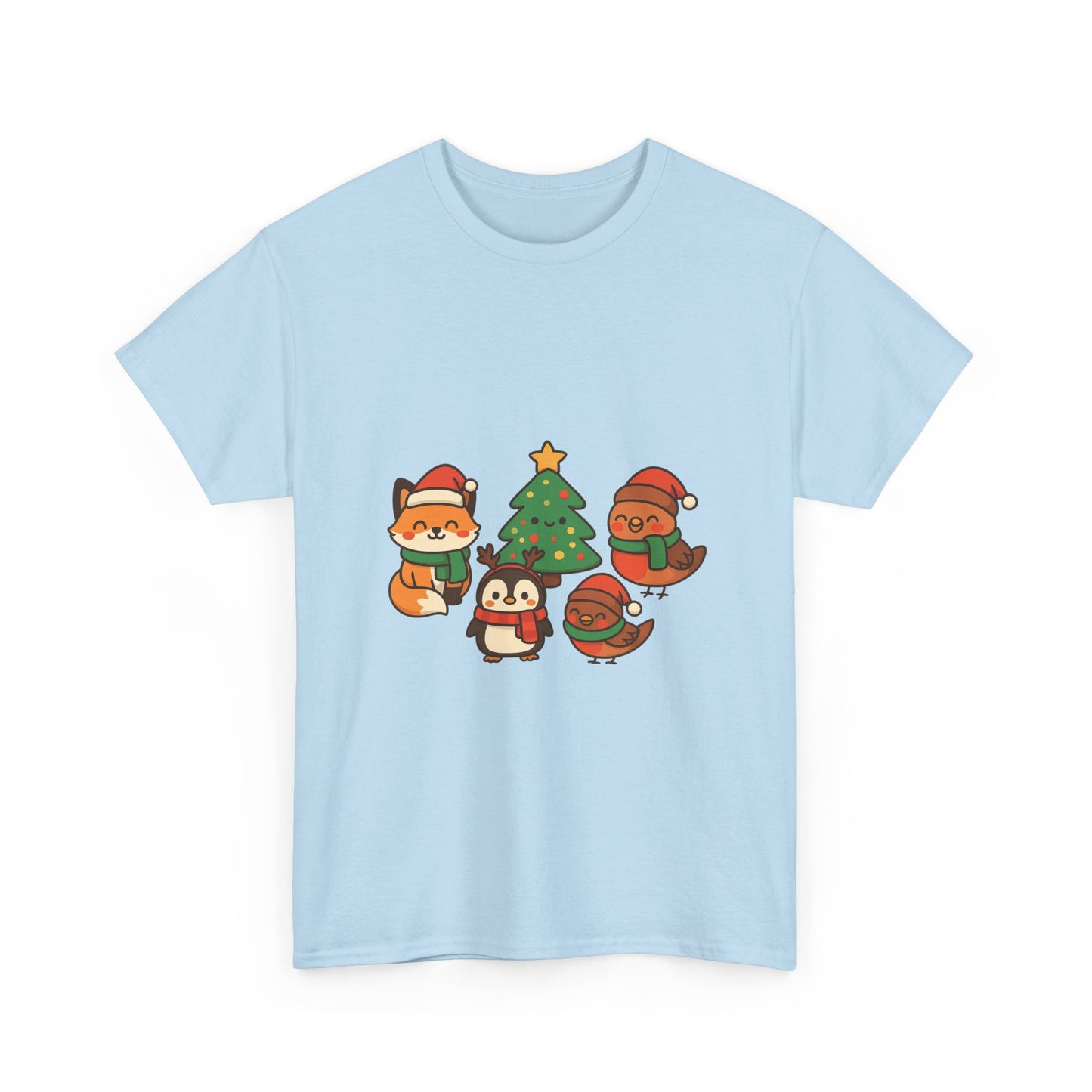 Kerst Bosdieren T-Shirt