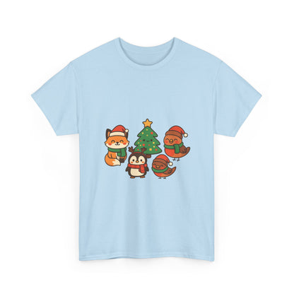 Kerst Bosdieren T-Shirt