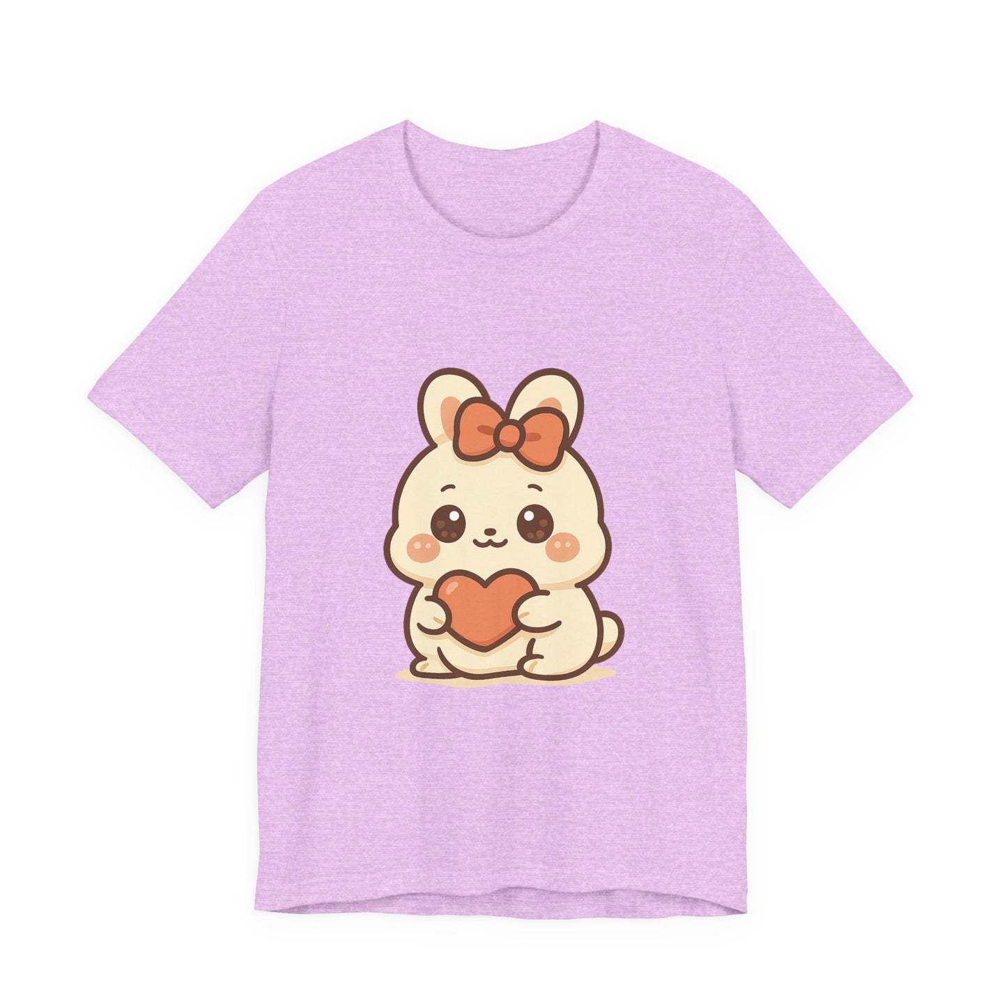 Schattig Kawaii Konijntje met Hart T-Shirt
