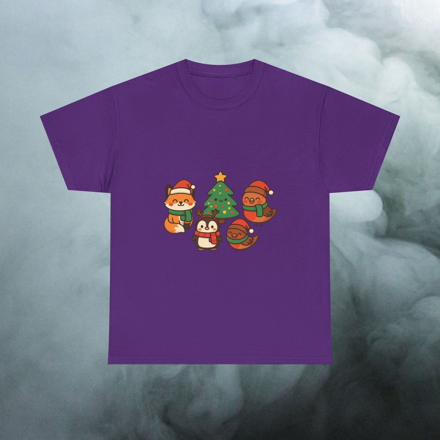Kerst Bosdieren T-Shirt