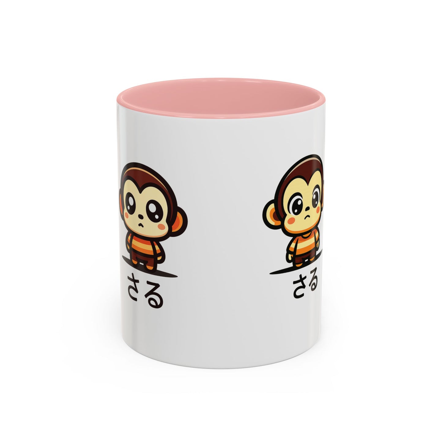 Cute Saru Accent Koffie Mok