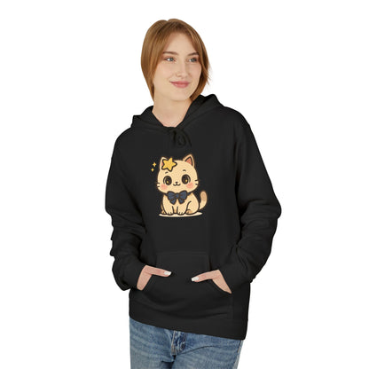 Schattige Kawaii Kat Hoodie met Sterretje