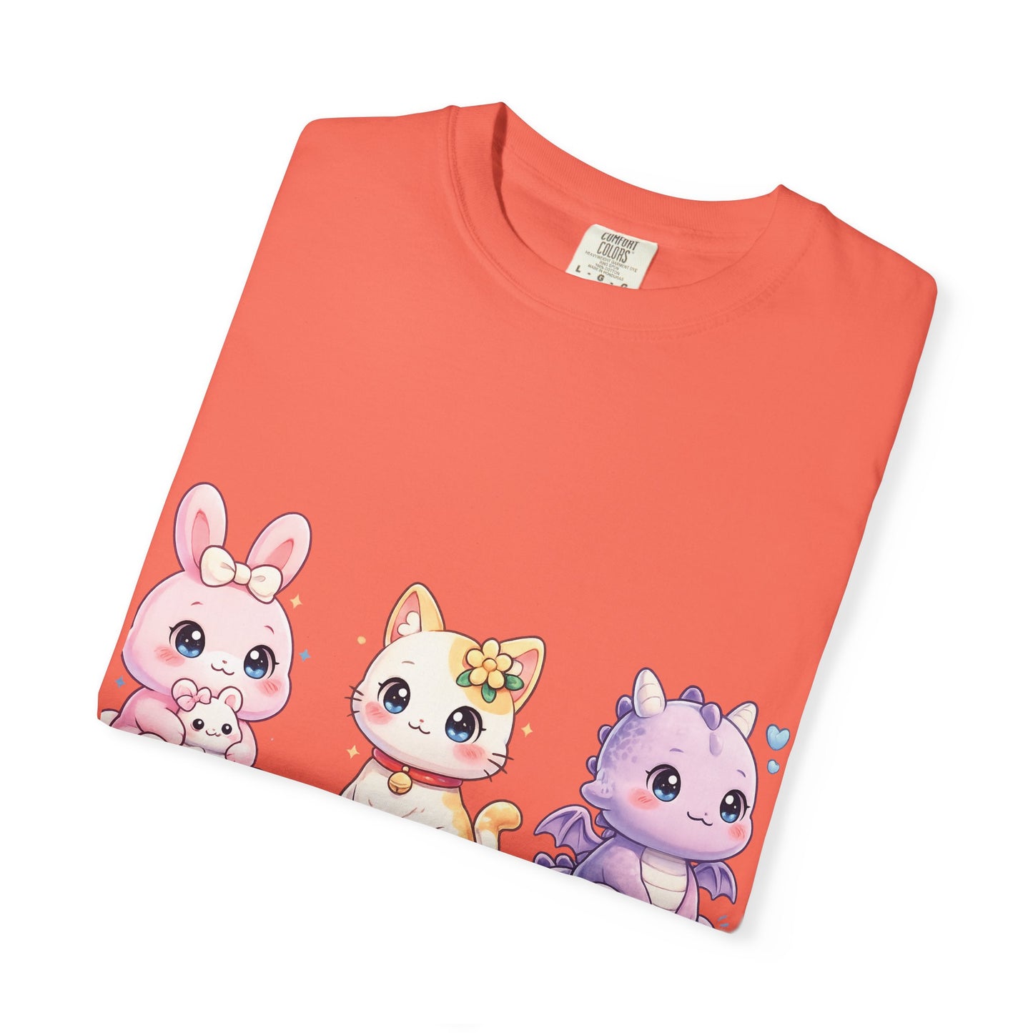 Schattig Pastel Dieren T-Shirt