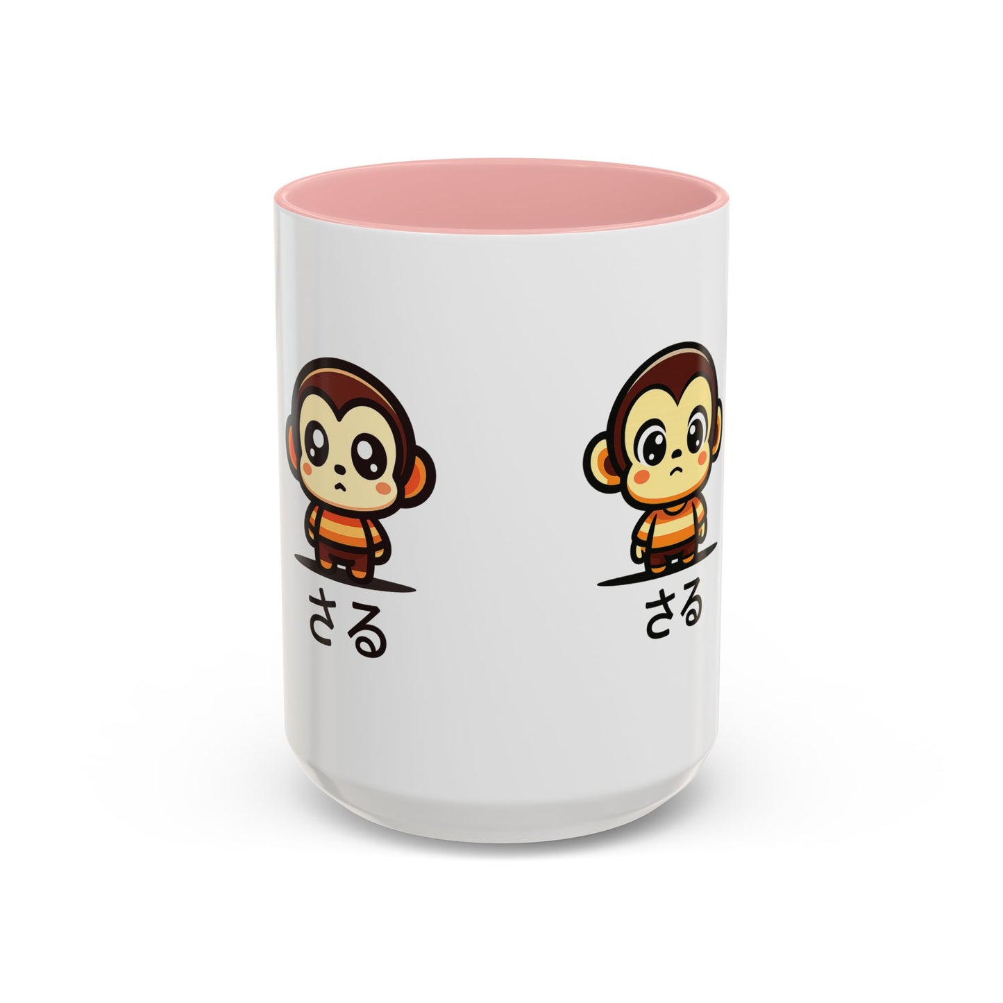 Cute Saru Accent Koffie Mok