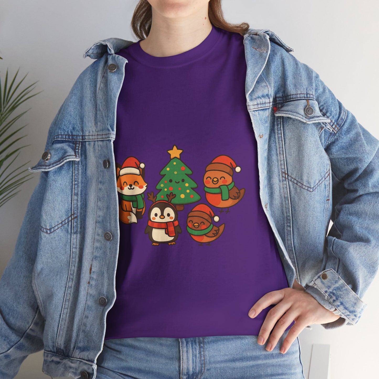 Kerst Bosdieren T-Shirt