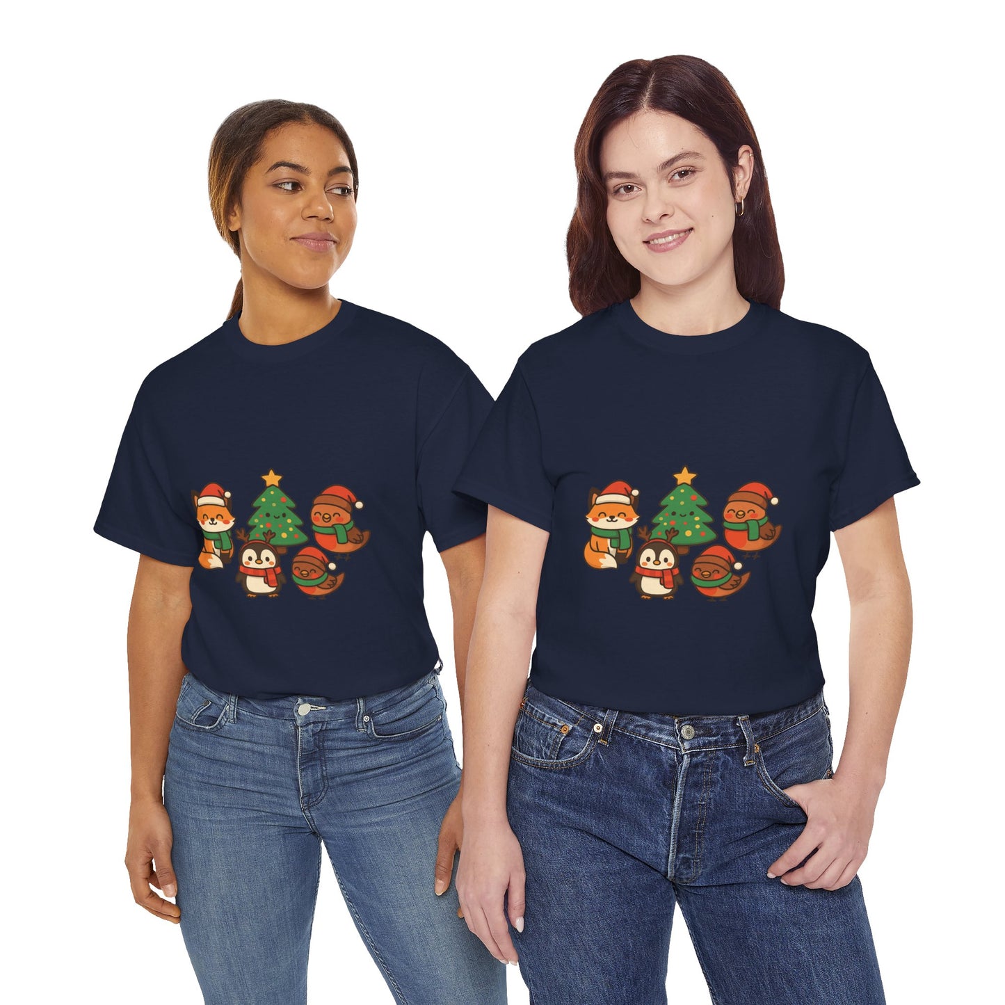 Kerst Bosdieren T-Shirt