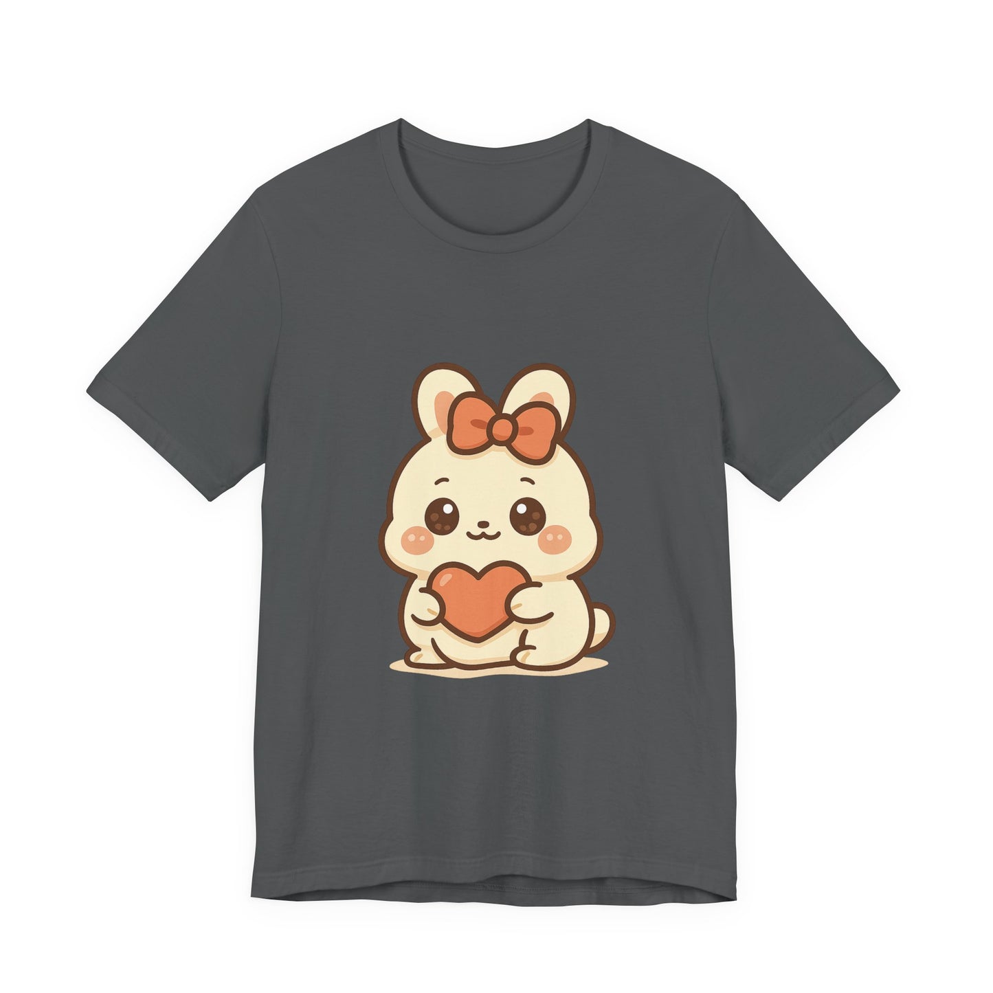 Schattig Kawaii Konijntje met Hart T-Shirt