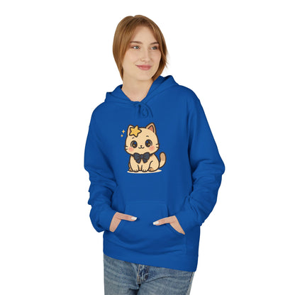 Schattige Kawaii Kat Hoodie met Sterretje