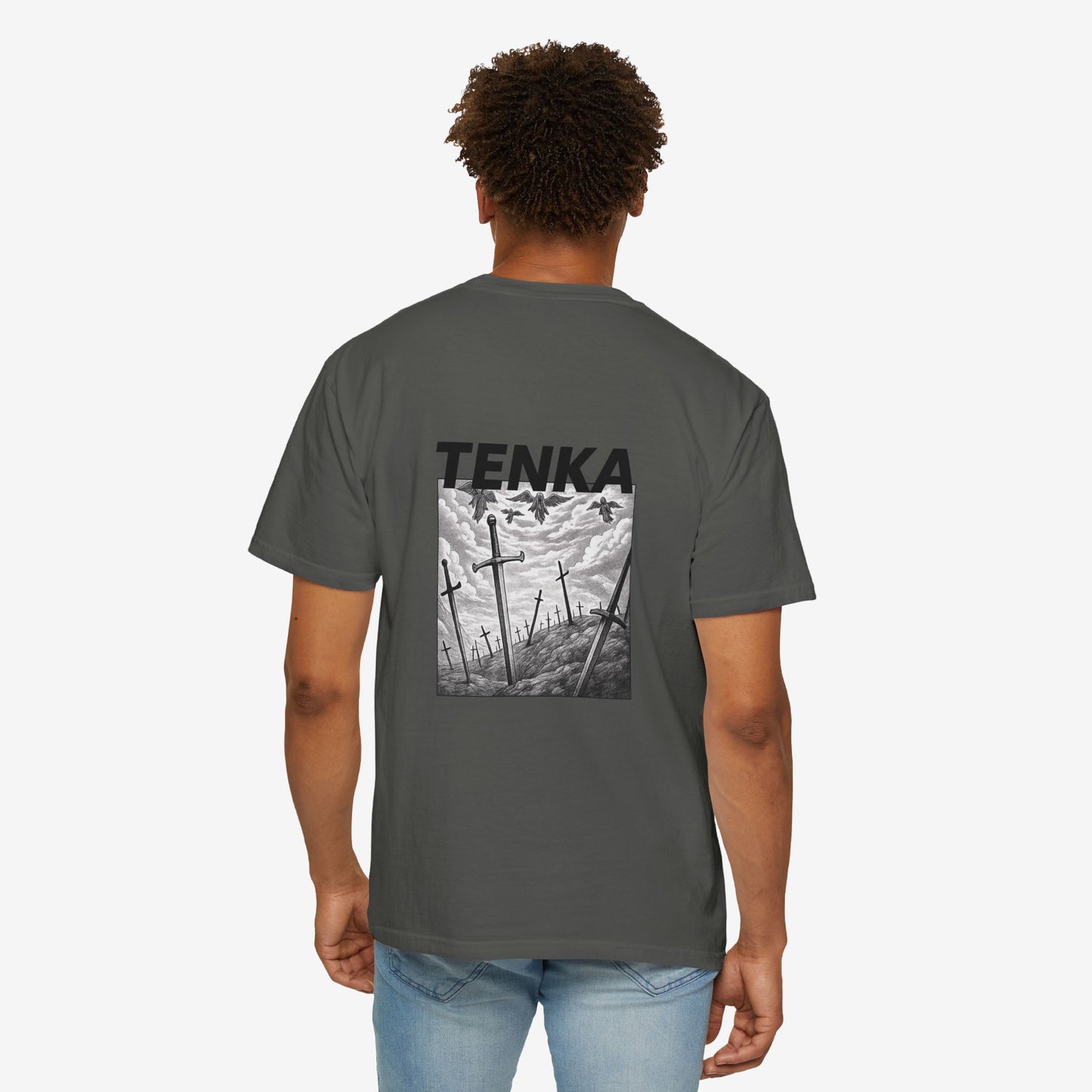 Samurai Sword Battlefield T-shirt