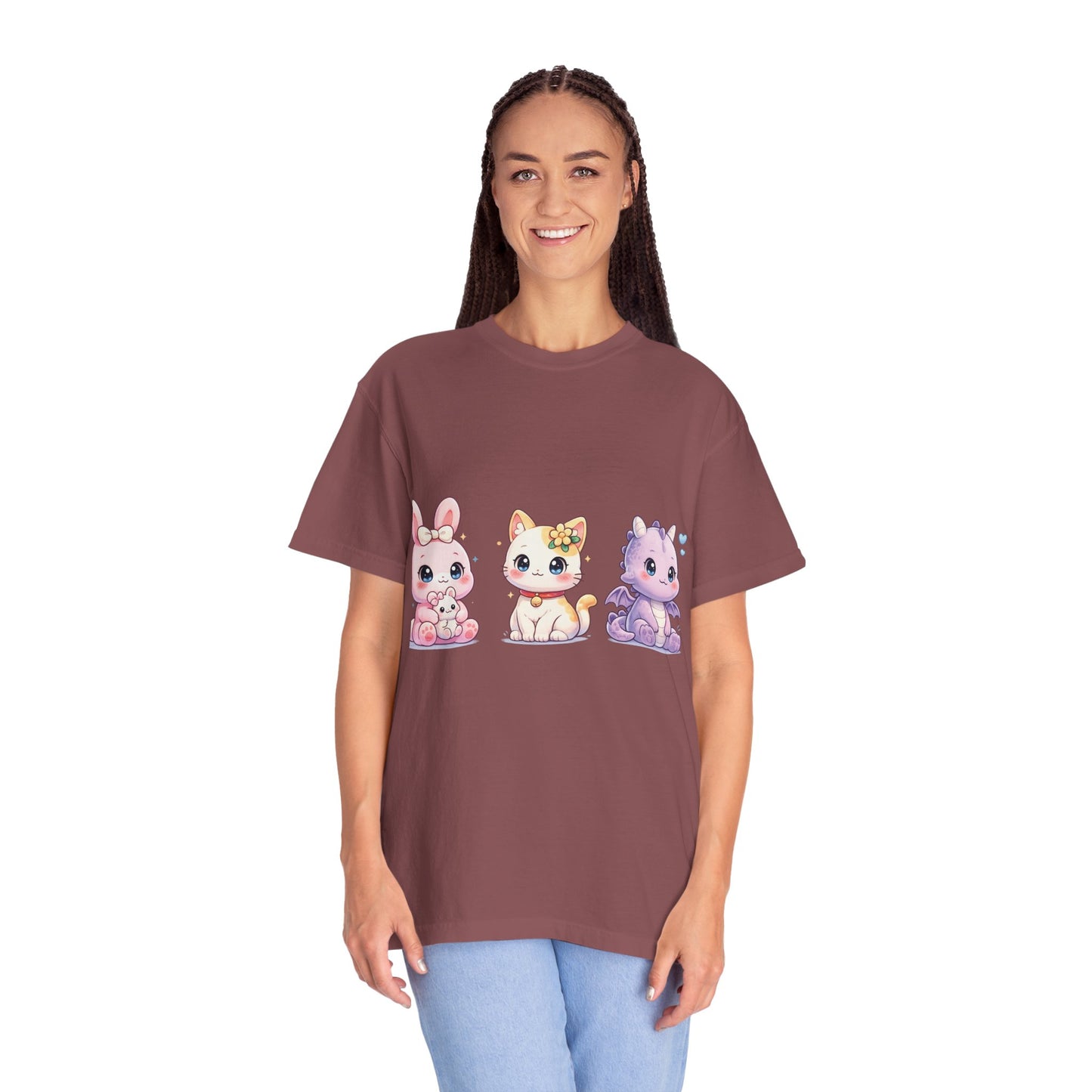 Schattig Pastel Dieren T-Shirt