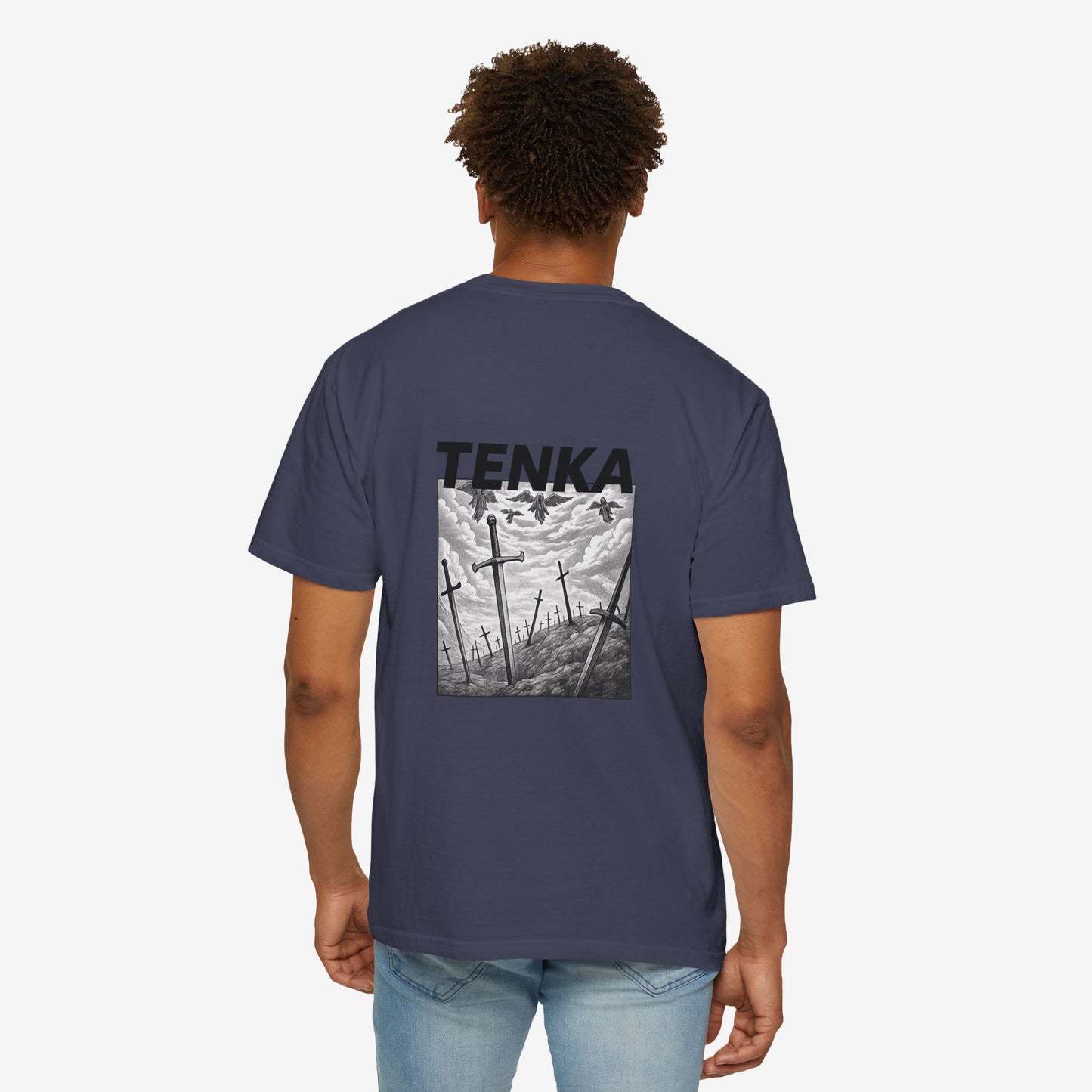 Samurai Sword Battlefield T-shirt